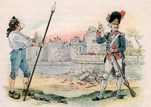 Destruction (démolition, démantèlement) de la Bastille - pseudonym for Onfray de Breville Jacques Job