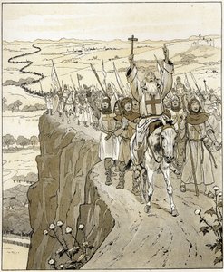 Dieu le veut. Paroles de la foule qui suivait Pierre l