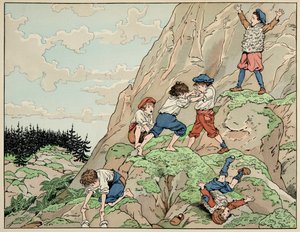 Enfance de Henri IV avec les paysans
