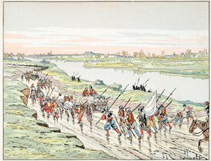 Illustration tirée du livre « Le bon roy Henri », illustrée par Jacques Marie Gaston Onfray de Bréville dit JOB (1858-1931) : Henri IV est à Paris - pseudonym for Onfray de Breville Jacques Job