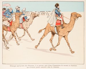 Jacques Marie Gaston Onfroy de Bréville dit JOB (1858-1931) - Napoléon Bonaparte en expédition en Égypte avec l