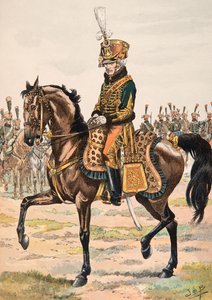Tenue des troupes françaises à toutes les époques : Général commandant un des régiments des Gardes d