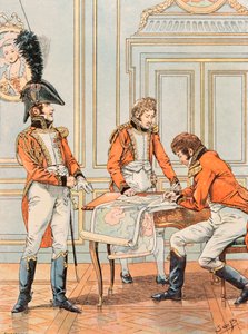 Jacques Marie Gaston Onfroy de Breville dit JOB (1858-1931) - Tenue des troupes françaises en tout temps : Aide de camp du vice-connétable Louis Alexandre Berthier (1753-1815), Prince de Neuchâtel, Major Général, Collection privée - pseudonym for Onfray de Breville Jacques Job