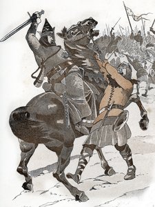 Louis VI le Gros à la bataille de Brémule (1119) « On ne prend pas le roi de France, ni à la guerre ni aux échecs ! » - pseudonym for Onfray de Breville Jacques Job