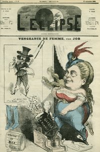 Olympe Audouard (1830-1890), féministe française et son ennemi Jules Barbey d