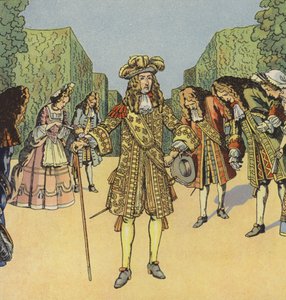 Le Roi Soleil, Louis XIV de France - pseudonym for Onfray de Breville Jacques Job