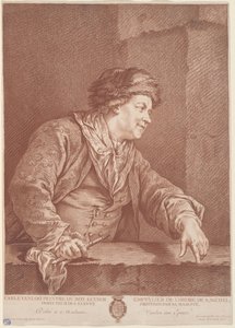 Carle Van Loo - the Elder Gilles Demarteau after Carle Van Loo