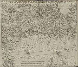 Carte de la collection de cartes de la Bibliothèque nationale. La carte a été publiée et montre - van Keulen