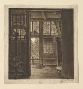 Intérieur de la maison de Rembrandt - weduwe Dietrich