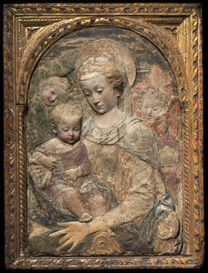 Madone et enfant - workshop of Antonio Rossellino