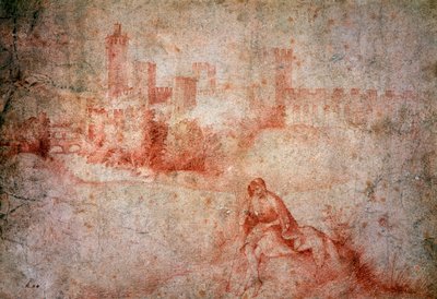 Berger et vue de Castelfranco - Giorgione