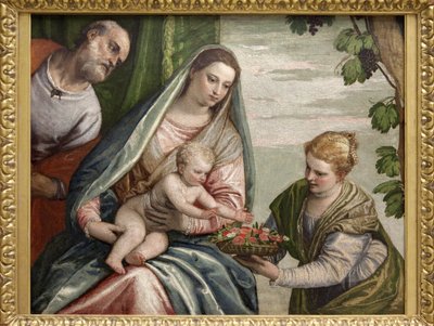 Sainte Famille avec Sainte Dorothée - Veronese