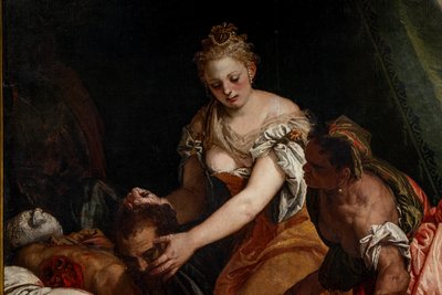 Judith avec la tête d