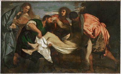 La mise au tombeau du Christ ... - (1528-88) Veronese