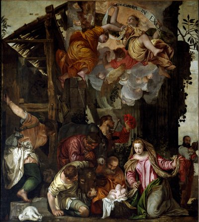 Adoration des bergers - Veronese
