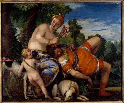 Aphrodite et Adonis - Veronese