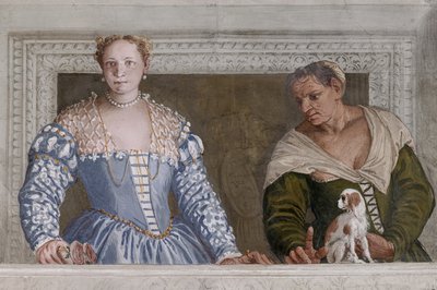 Donna Barbaro et sa nourrice, la Salle de l
