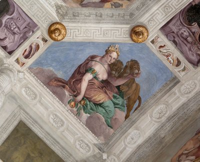 Paolo Caliari dit Véronèse, fresque, Villa Barbaro, Maser, Italie - Veronese