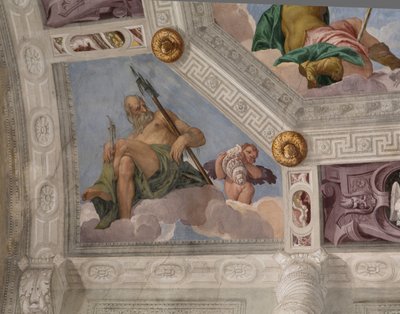 Paolo Caliari dit Véronèse, fresque, Villa Barbaro, Maser, Italie - Veronese