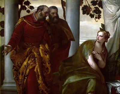 Suzanne et les vieillards (détail) - Veronese