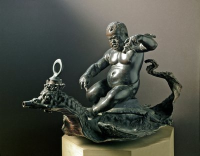 Le nain Morgante Braccio di Bartolo, le nain de Cosme Ier de Médicis (Cosme Ier de Médicis). Sculpture en bronze par Giambologna (Giovanni da Bologna ou Jean de Bologne ou Boulogne) - Giambologna