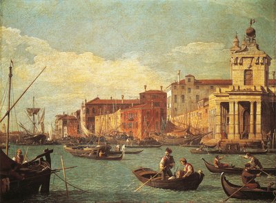 La Douane et le canal de la Giudecca - (1697 1768) Canaletto