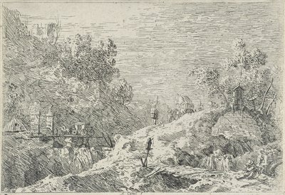Paysages avec cinq ponts - Canaletto