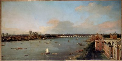 Vue de Londres et de la Tamise au 18ème siècle - Canaletto
