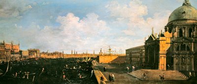 Vue du Grand Canal et de Santa Maria della Salute - Canaletto