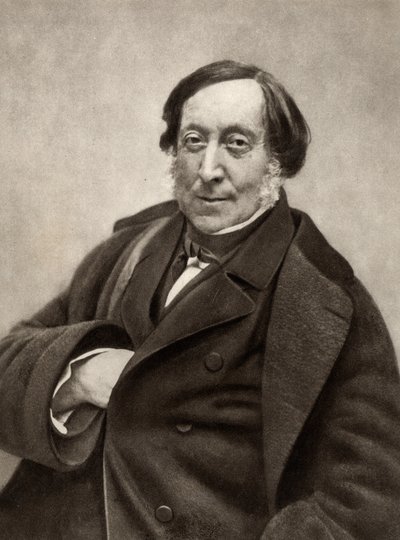 Gioachino (Antonio) Rossini (1792-1868) compositeur italien. D