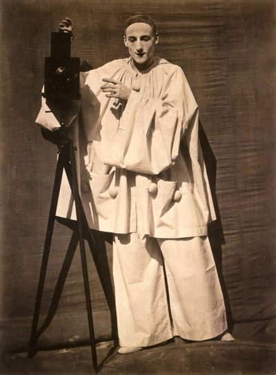 Mime Debureau en Pierrot - (1820 1910) Nadar