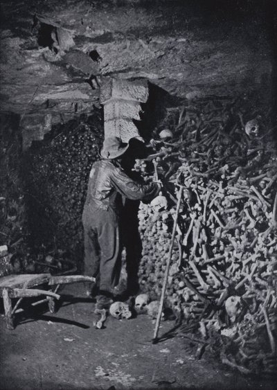 Dans les catacombes de Paris - Nadar