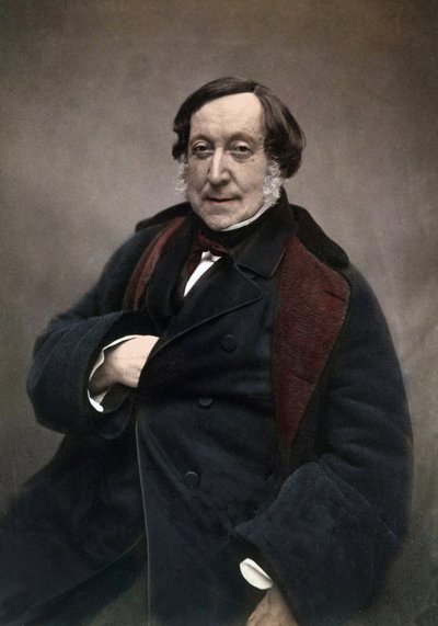 Gioachino (Antonio) Rossini (1792-1868) compositeur italien. d
