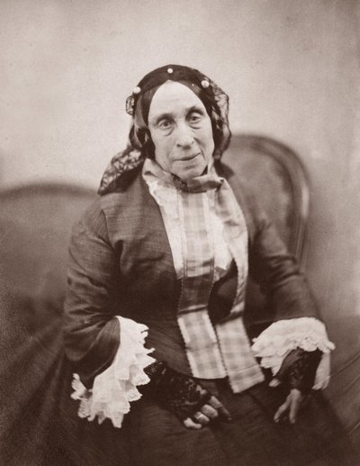 Portrait de Madame Desbordes Valmore (Marceline Félicité Joséphine Desbordes-Valmore) - Nadar