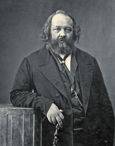 Portrait de Mikhaïl Aleksandrovitch Bakounine, vers 1860 - Nadar