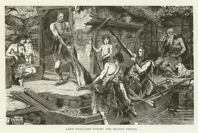 Habitants des lacs pendant la période du bronze - (after) American School