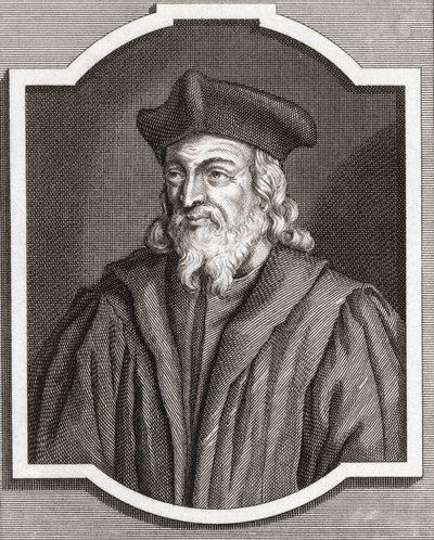Jérôme de Prague. Portrait. XVIIIe siècle - (after) Dutch School