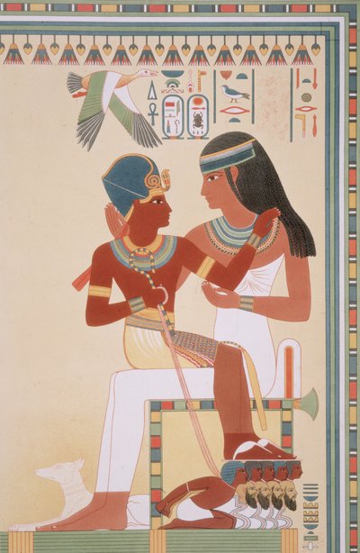 Amounoph II et sa gouvernante de 