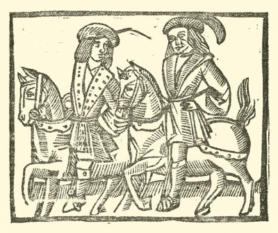 Illustration pour The Roxburghe Ballads - (after) English School