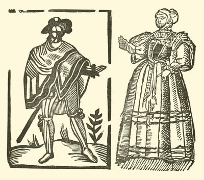 Illustration pour The Roxburghe Ballads - (after) English School