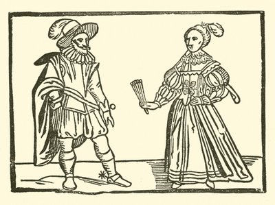 Illustration pour The Roxburghe Ballads - (after) English School