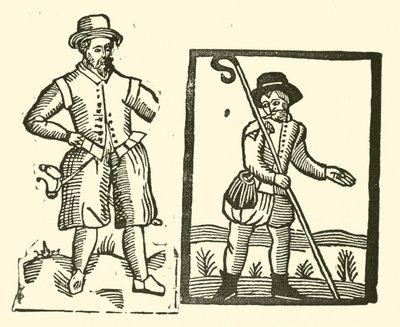 Illustration pour The Roxburghe Ballads - (after) English School