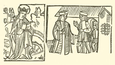 Illustration pour The Roxburghe Ballads - (after) English School