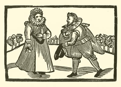 Illustration pour The Roxburghe Ballads - (after) English School