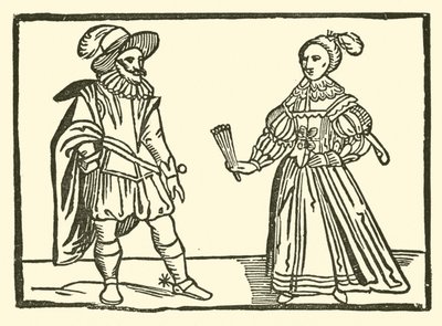 Illustration pour The Roxburghe Ballads - (after) English School