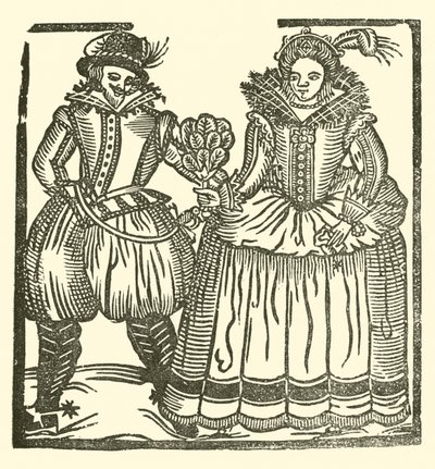 Illustration pour The Roxburghe Ballads - (after) English School
