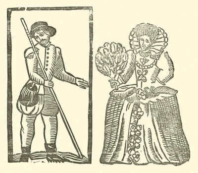 Illustration pour The Roxburghe Ballads - (after) English School