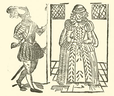 Illustration pour The Roxburghe Ballads - (after) English School