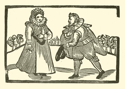 Illustration pour The Roxburghe Ballads - (after) English School