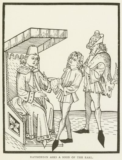 Raymondin demande une faveur au comte - (after) English School